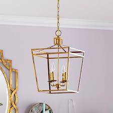 Admiral Gold Pendant Lantern