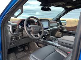 I was very impressed with the feel and color of the leather. 2021 Ford F 150 Review