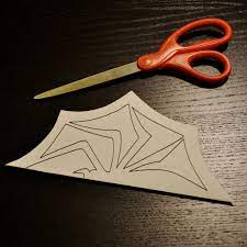 Acrylic spider snowflake ornaments based on jack skellington's paper snowflake from the film nightmare before christmas! Jack Skellington S Paper Spider Snowflake With Pictures Instructables