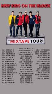 Mix Tape Tour Nkotb Nkotb New Kids On The Block Nkotb Concert