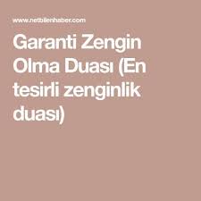 Garanti Zengin Olma Duasi En Tesirli Zenginlik Duasi Vucut Suit Elbisesi Dualar Sifa Duasi