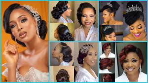 Long hair, styled neatly looks as amazing as a fancy updo wedding hairstyle without all the fuss. 2020 Superb Black Wedding Hairstyles 50 Stunning Bridal Hairstyles For Black And African Women Youtube