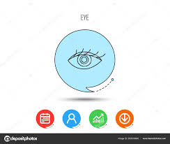 Eye Icon Human Vision Sign Stock Vector Tanyastock
