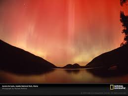 Aurora Borealis Arcadia National Park Maine See The Northern Lights Acadia National Park Maine Acadia National Park