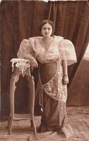 Filipina Glamour Filipino Fashion Philippine Women National Dress