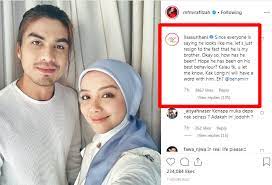 Instagram @lisasurihani & instagram @benamirr. Ben Amir Memang Adik Saya La Lisa Surihani Kejutkan Netizen Iluminasi