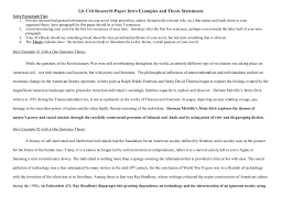Basic introduction paragraphs have a special function. Lit Crit Research Paper Intro Paragraph And Thesis