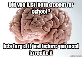Image result for poem recitation meme