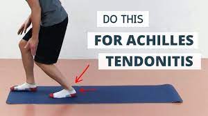 Do a toe stretch to work your achilles tendon. 3 Hidden Causes Of A Strained Achilles Tendon Precision Movement