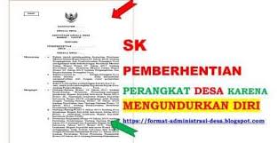 Dalam mengadakan rapat tentunya akan mengirimkan surat undangan resmi organisasi kepada para anggotanya seperti di bawah ini. Contoh Sk Pemberhentian Perangkat Desa Karena Mengundurkan Diri Format Administrasi Desa