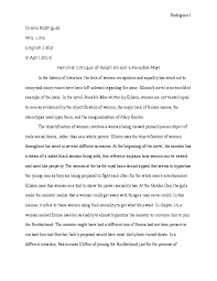 To use any of these samples, simply click on it to read for free. Doc Feminist Critique Of Ralph Ellisons Invisible Man Diana Rodriguez Academia Edu