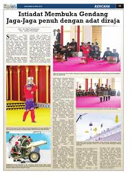 Majlis istiadat perkahwinan diraja 2015 lagu pengantin diraja. Pelita Brunei Rabu 8 April 2015 By Putera Katak Brunei Issuu