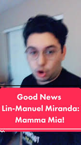 Lin-Manuel Miranda Impression: Mamma Mia Theater Kid Fun