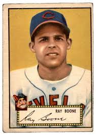 1952 Num Num Cleveland Indians Ray Boone #13 3.5" x 5.5" Card EX-MT
