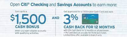 Check spelling or type a new query. Targeted Citi Bundle Deal Earn 3 Cash Back On Citi Doublecash Typ Earning Cards When You Open Citi Priority Banking Doctor Of Credit