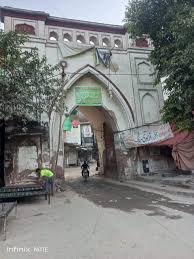 Kashmiri Gate in Lahore, a historical ...