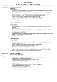 Ensures regulatory compliance enforcement with policy and procedures. Ar Supervisor Resume Samples Velvet Jobs