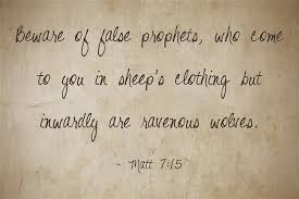 What Does The Bible Say About Wolves In Sheep S Clothing Sayings Bible False Prophets