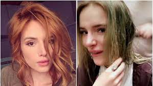 A lot of people don't know i'm not actually a redhead. Bella Thorne Dyes Hair Ash Blonde And Mint Teen Vogue