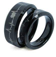 These Beautiful And Stylish Tungsten Carbide Rings Are 8mm In Width For Men S And 6mm For Black Wedding Rings Mens Wedding Rings Tungsten Carbide Wedding Rings