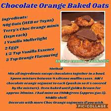 Terry S Chocolate Orange Baked Oats Slimming World Desserts Slimming World Treats Baked Oats Slimming World