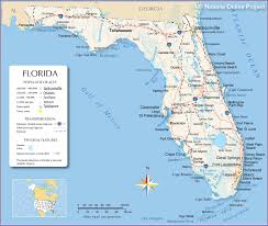 Part of sr a1a is designated the a1a scenic and historic coastal byway, a national scenic byway. Map Of Florida State Usa Nations Online Project