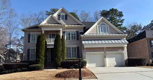 Large automatic sliding garage door. What Color Garage Door Goes With Red Brick Gambrick