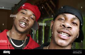 Local jeweler Earl "Cadillac" Hunter shows off some of his dental grills he  has made, May 23, 2006, in Wichita, Kansas. (Photo by Jeff Tuttle/Wichita  Eagle/KRT Stock Photo