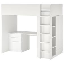 Check out some similar items below! Smastad Letto A Soppalco Bianco Con Cornice Con Scrivania Con 4 Cassetti Ikea It