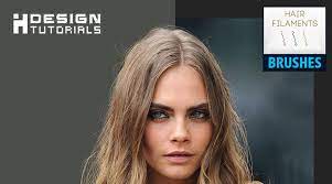 Hair Filaments Brush For Photoshop Hair Contouring Hairstyles For Thin Hair Hair