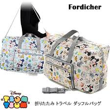 楽天市場 在庫有り 大容量 fordicher ディズニー ツムツム 折りたたみ トラベル ダッフルバッグ キャリーオンバッグ ボストンバッグ 機内持ち込み バッグ トラベルバック 旅行 帰省 飛行機 軽量 大容量 コンパクト fordicher foldable travel duffle bag bbr ba
