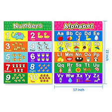 There is alphabet of k letters, k>=5. Review For Extra Large Preschool Educational Learning Posters For Kids Toddlers Nursery Homeschool Pre K Kindergarten Classroom Decoration 17 X 22 Inch 4 Pieces Alphabet Number 1 10 Shapes Colors Overeview Io