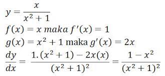 Materi turunan fungsi aljabar merupakan materi matematika wajib di kelas 11. Rumus Turunan Diferensial Matematika