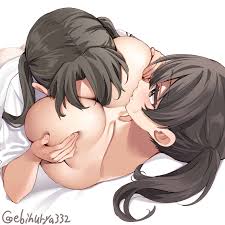 Rule34 - If it exists, there is porn of it  ebifurya, kaga (kantai  collection), zuikaku (kantai collection)  5492507