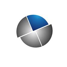 Misaligned Finance Pie Chart Logo Graphicsprings Logo Maker