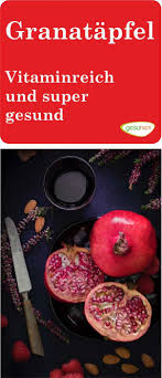 Der Granatapfel Die Gesunde Vitaminreiche Powerfrucht Gesunex Granatapfel Gesund Lebensmittel Essen Granatapfel