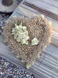 Order online for wolverhampton delivery, give us a call for uk delivery. Funeral Flowers Heart Of Gold Funeral Flower Tribute Heart Flowers Bespoke Funeral Flower Tributes Unusual Fun Funeral Flowers Sympathy Flowers Flower Heart