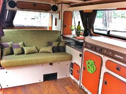 Beautiful Custom Vanagon Interior Volkswagen Interior Campervan Interior Van Interior