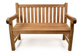 Granchester 120cms Teak Bench Grade A Teak Furniture
