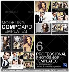 Start yours at our half page flyer page. Model Comp Card Photoshop Template On Behance