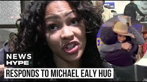 Meagan Good Finally Responds To Michael Ealy Hug In Front Of Jonathan  Majors