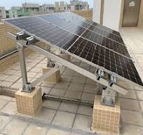 Stable Flat Roof Solar Mounting System with Concrete Base ...