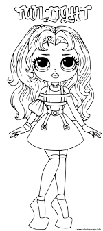 O m g coloring pages alt 21.03.2020 · girls will be delighted with the new lol omg coloring pages. Lol Omg Twilight Coloring Pages Printable