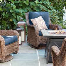 Check spelling or type a new query. Hampton Bay Crossridge 50 000 Btu Antique Bronze Finish Gas Fire Pit G Ftb 51057b The Home Depot