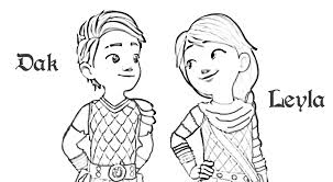 Dak Leyla Dragons Rescue Riders Coloring Page Coloring Pages How Train Your Dragon Dragon Party