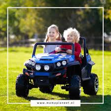 Elektrische Kinderauto Bestuurbare Auto Kind Tips Over Accu Veiligheid En Onderhoud