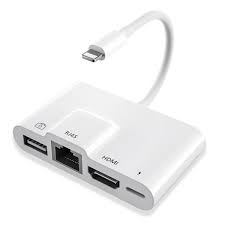 Lightning To 100mbps Ethernet Lan Rj45 1080p Hdmi Usb Otg Camera Adapter Hub For Iphone Se Xs Xr 11 Pro Max Ipad Hdmi Cables Aliexpress