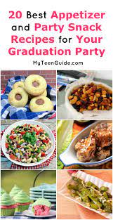 20 Appetizer Snack Recipes For Your Graduation Party Party Snacks Party Snack Food Best Appetizers