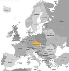 Over 100,000 english translations of german words and phrases. Tschechien In Europa Tschechien Auf Der Europakarte