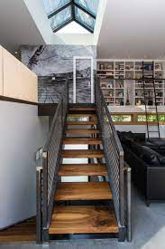 Gallery Of Wren Residence Chris Pardo Design Elemental Architecture 12 Industrial Staircase Design Staircase Design Mezzanine Floor Ideas